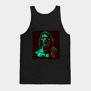 NEON ZOMBIE JESUS Tank Top